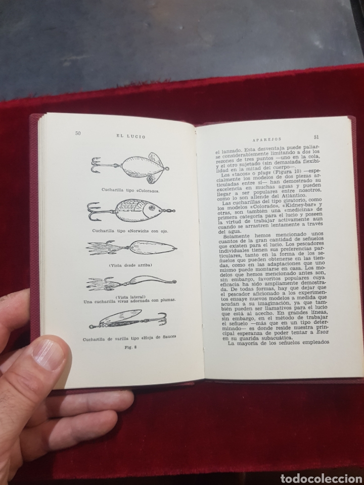 Libros de segunda mano: Libro de pesca sobre el lucio editorial hispano Europea Heracles - Foto 5