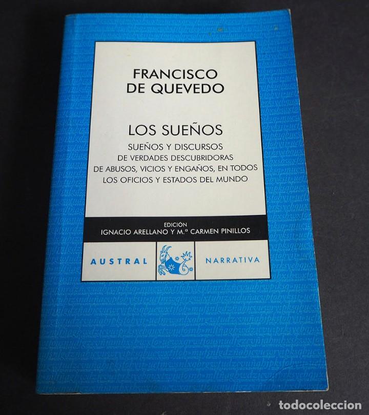 Libros de segunda mano: FRANCISCO DE QUEVEDO . LOS SUE&Ntilde;OS. AUSTRAL NARRATIVA. 2008. - Foto 1