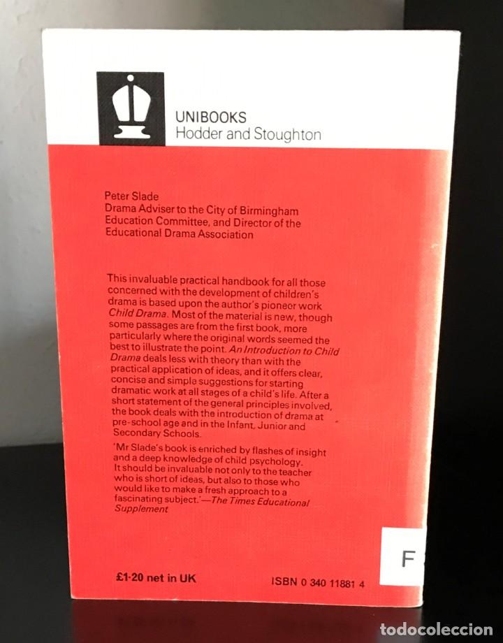 Libros de segunda mano: An Introduction to Child Drama by Peter Slade - Foto 2