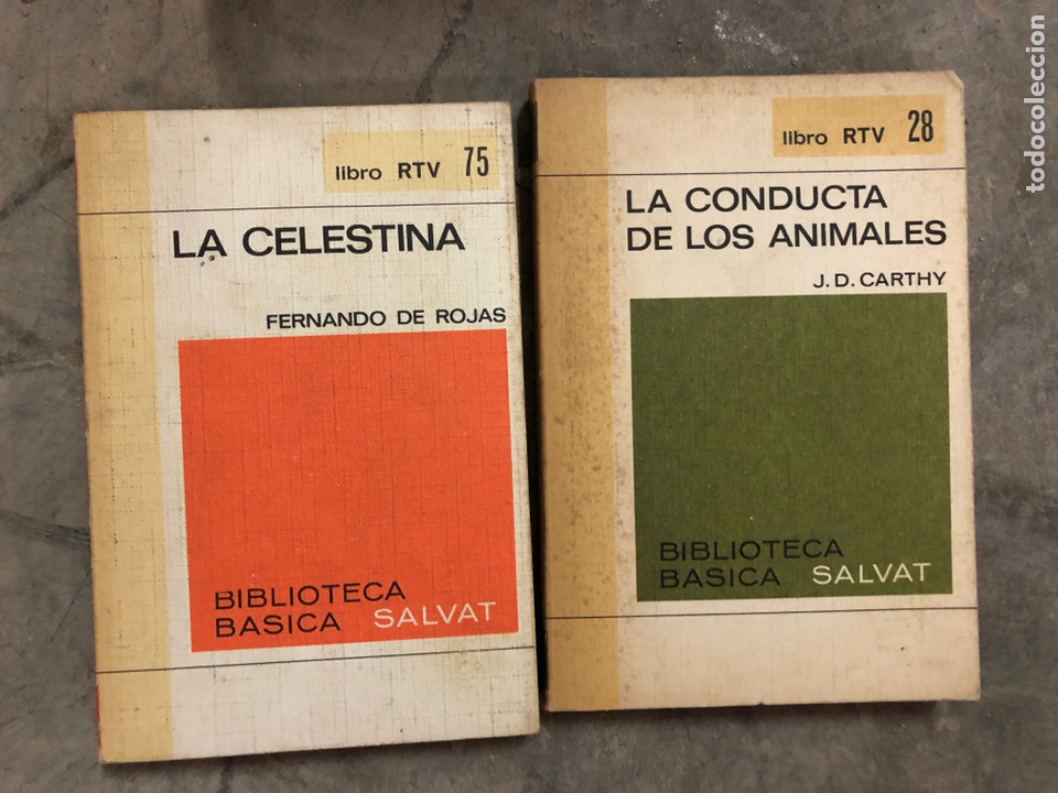 Libros de segunda mano: La Celestina y la conducta de los animales