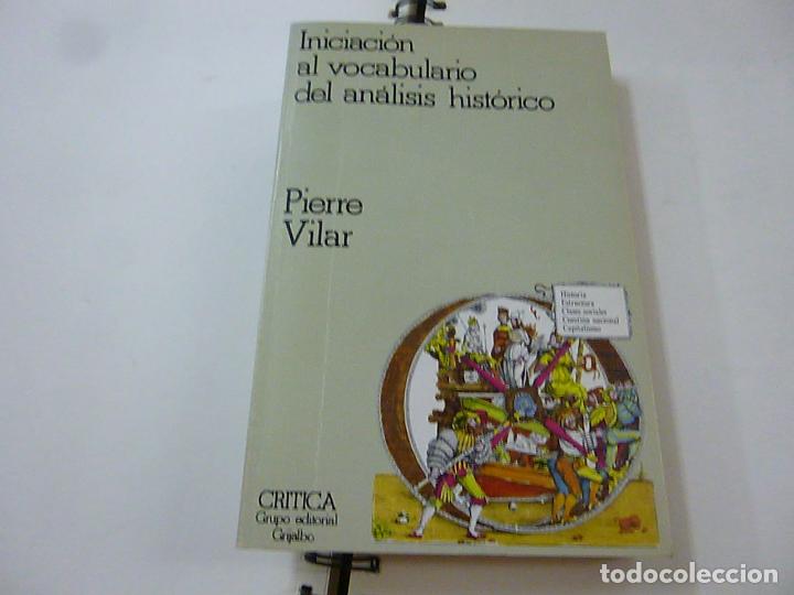 pierre vilar. iniciación al vocabulario del aná - Comprar en
