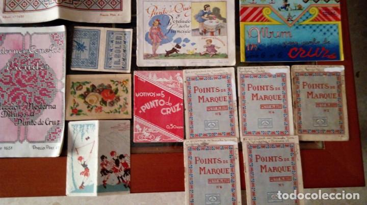 Libros de segunda mano: Punto de Cruz - Lote Libritos antiguos - Foto 3