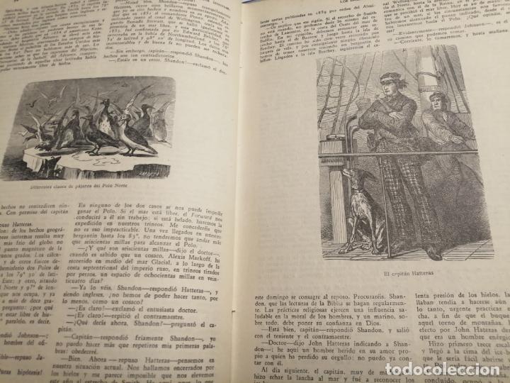 Libros de segunda mano: LOS INGLESES EN EL POLO NORTE / JULIO VERNE / EDITORIAL SAENZ DE JUBERA SIN FECHAR - Foto 4