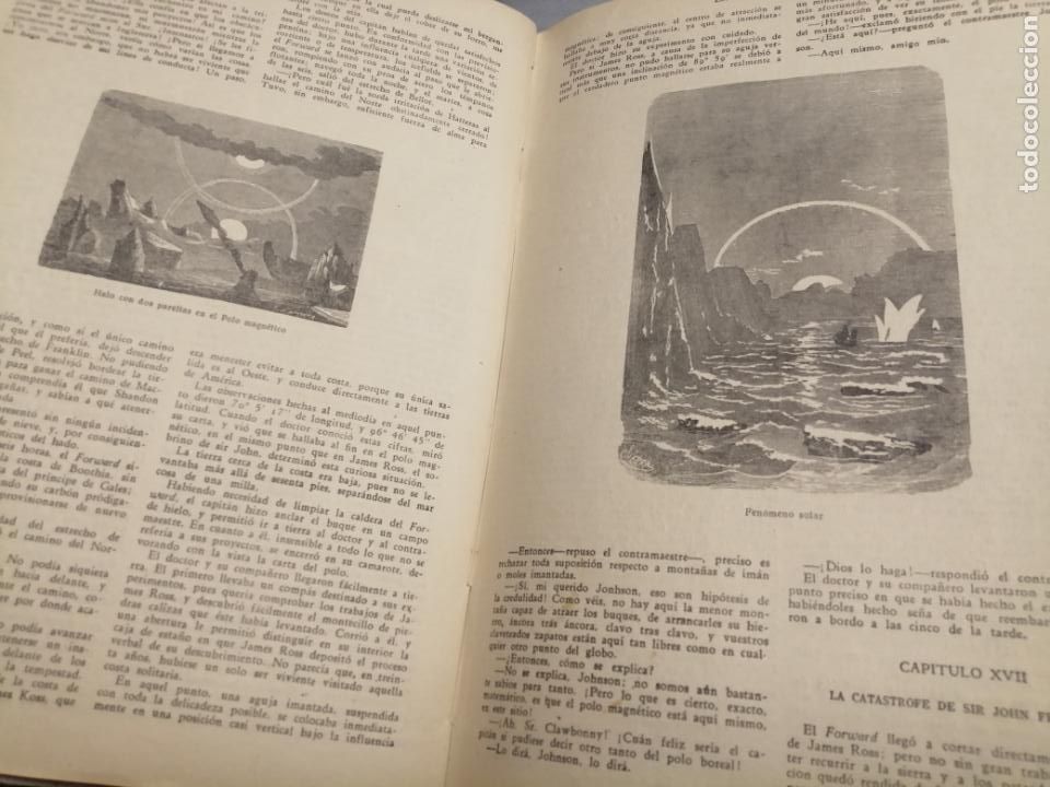 Libros de segunda mano: LOS INGLESES EN EL POLO NORTE / JULIO VERNE / EDITORIAL SAENZ DE JUBERA SIN FECHAR - Foto 5