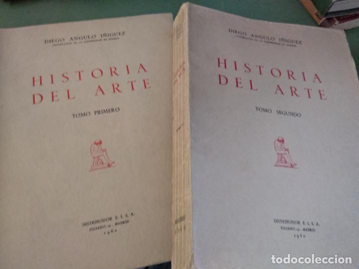 Libros de segunda mano: Historia del arte. Diego Angulo I&ntilde;iguez. 2 tomos - Foto 1