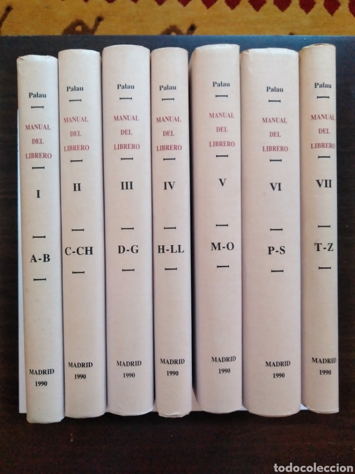 Libros de segunda mano: PALAU Y DULCET, Antonio:&nbsp;Manual del librero hispano-americano - Foto 2