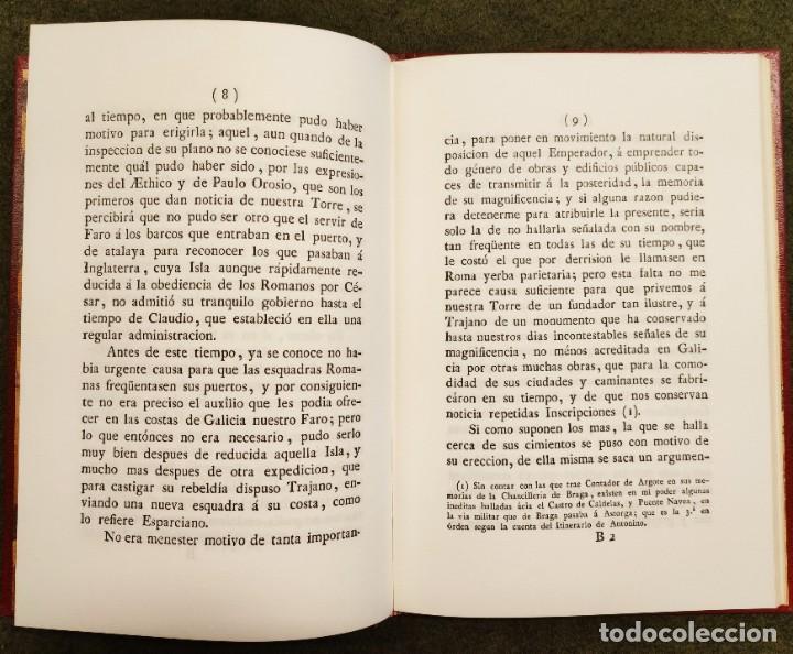 Libros de segunda mano: LIBRO LA TORRE DE HERCULES 1792 - FACSIMIL - LA CORU&Ntilde;A - HISTORIA - JOSEPH CORNIDE - Foto 3