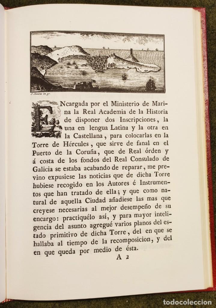 Libros de segunda mano: LIBRO LA TORRE DE HERCULES 1792 - FACSIMIL - LA CORU&Ntilde;A - HISTORIA - JOSEPH CORNIDE - Foto 4