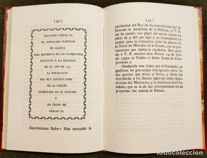 Libros de segunda mano: LIBRO LA TORRE DE HERCULES 1792 - FACSIMIL - LA CORU&Ntilde;A - HISTORIA - JOSEPH CORNIDE - Foto 11