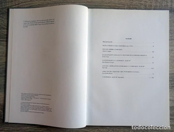 Libros de segunda mano: LIBRO L&acute;EMPORD&Aacute; &Aacute;LBUM EDICI&Oacute;N FACS&Iacute;MIL - Foto 3