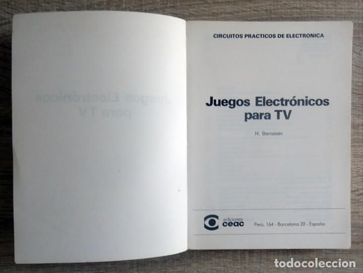Libros de segunda mano: JUEGOS ELECTR&Oacute;NICOS PARA TV H. BERNSTEIN - Foto 5
