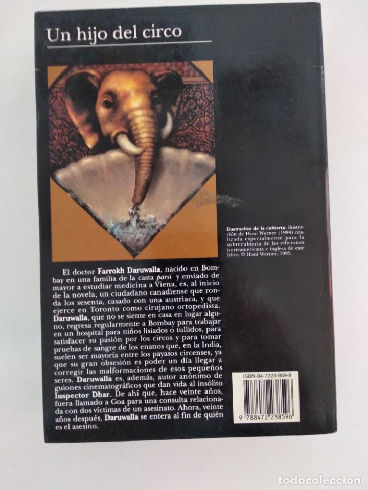 Libros de segunda mano: Un hijo del circo.- John Irving.- Ed. Tusquets - Foto 2