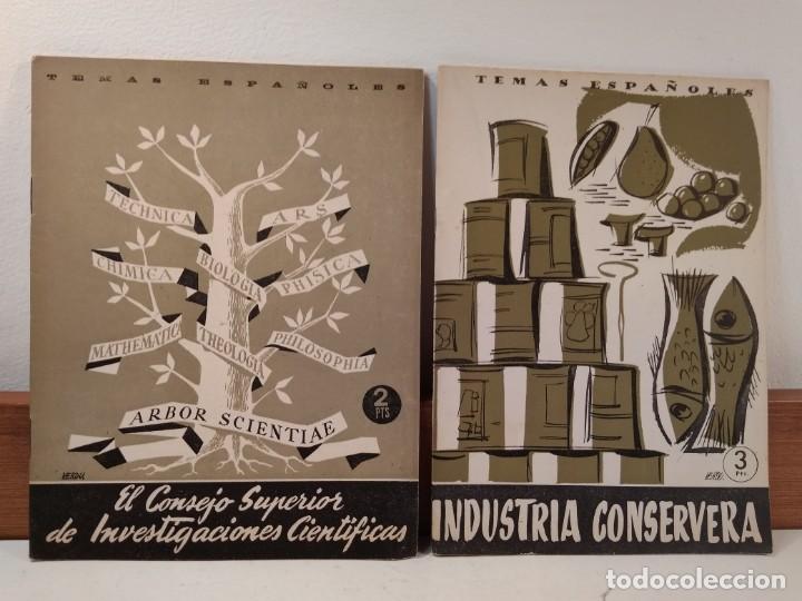 Second hand books: COLECCI&Oacute;N TEMAS ESPA&Ntilde;OLES. 82 CONSEJO SUPERIOR INVESTIGACIONES CIENT&Iacute;FICAS. 398 INDUSTRIA CONSERVERA