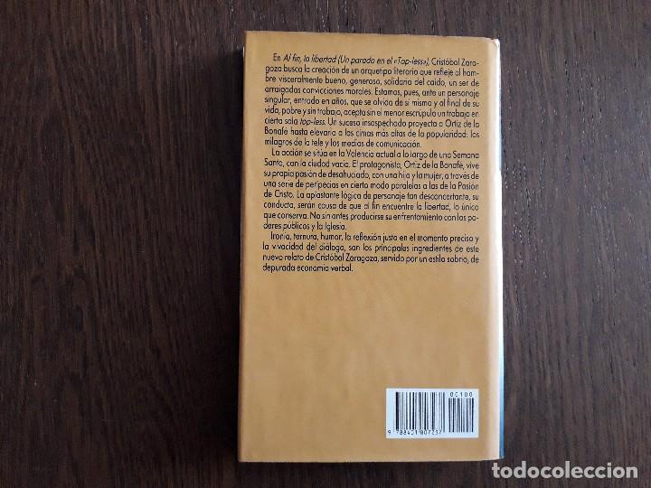Libros de segunda mano: libro usado, Al fin, la liertad. Crist&oacute;bal Zaragoza. Plaza & Jan&eacute;s - Foto 2