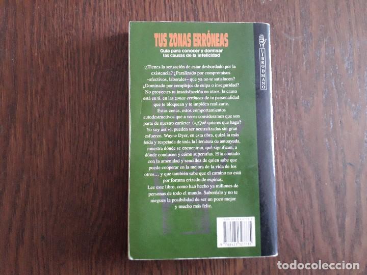 Libros de segunda mano: libro usado, tus zonas err&oacute;neas, Wayne W. Dyer. Grijalbo. - Foto 2