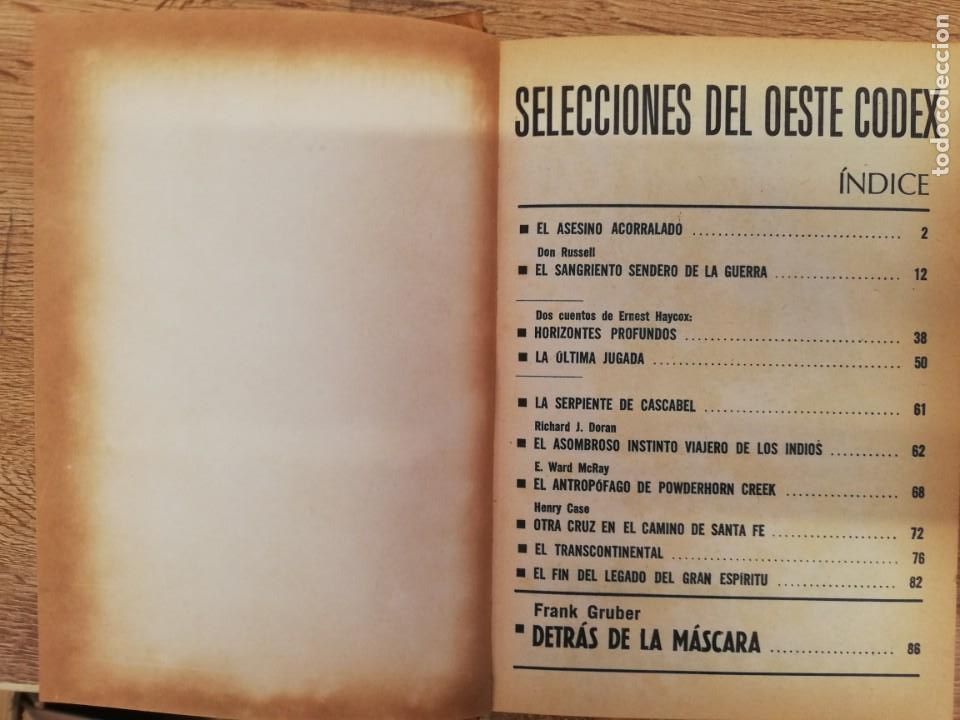 Libros de segunda mano: SELECCIONES DEL OESTE CODEX. ARGENTINA, 1965 - Foto 2