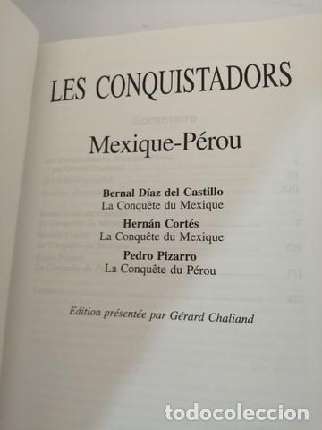 Libros de segunda mano: LES CONQUISTADORS. Mexique-P&eacute;rou - Foto 4