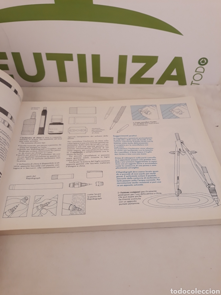 Libros de segunda mano: Disegno Geometrico.Teorie e applicazioni.Zanichelli. - Foto 3