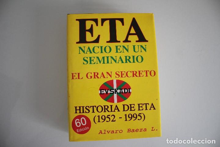 Libros de segunda mano: ETA NACI&Oacute; EN UN SEMINARIO ALVARO BAEZA - Foto 1
