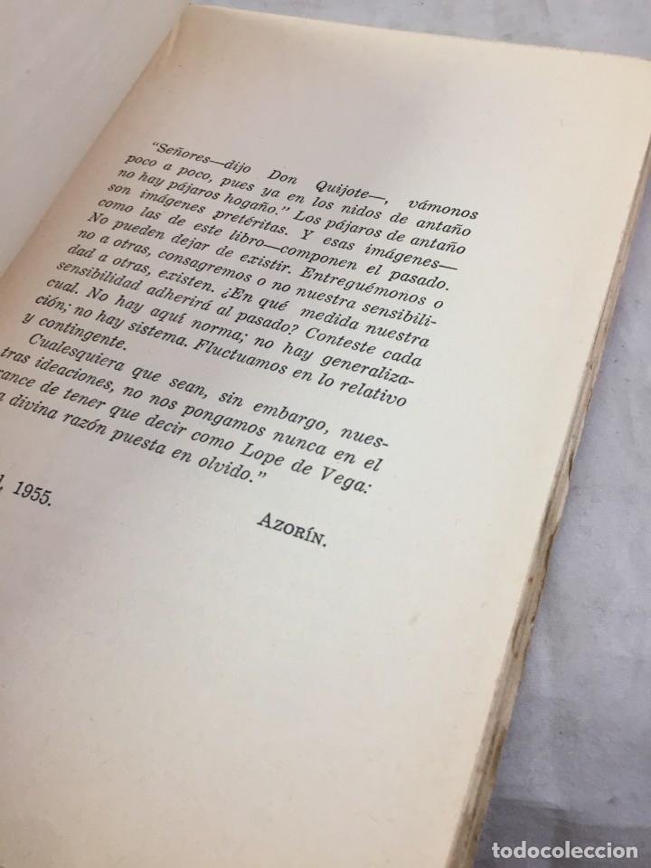 Libros de segunda mano: AZORIN. El Pasado. 1955 biblioteca Nueva Madrid intonso r&uacute;stica original - Foto 4