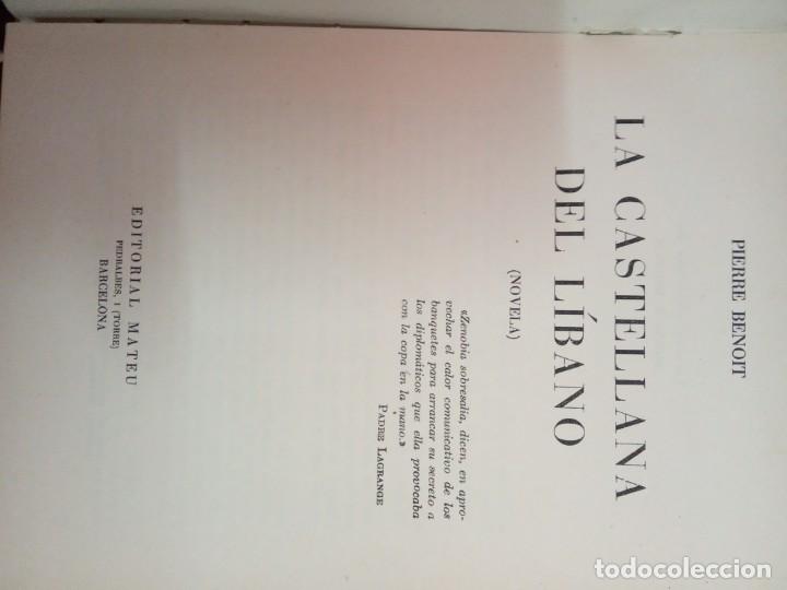 Libros de segunda mano: La Castellana del Libano -Pierre Benoit. - Foto 3
