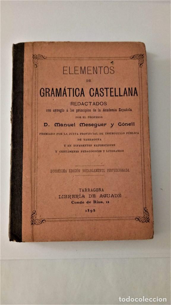 Libros de segunda mano: Libro Gramatica Castellana - Foto 1