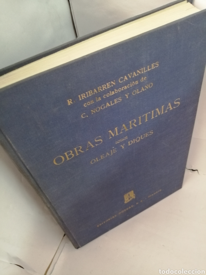 Libros de segunda mano: TRATADO DE OBRAS MARITIMAS: Oleajes y Diques - Foto 3
