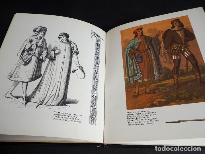 Libros de segunda mano: VIDA Y COSTUMBRES EN LA EDAD MEDIA. VESTIDOS Y COM`PLEMENTOS. SOPENA. 1982. - Foto 7