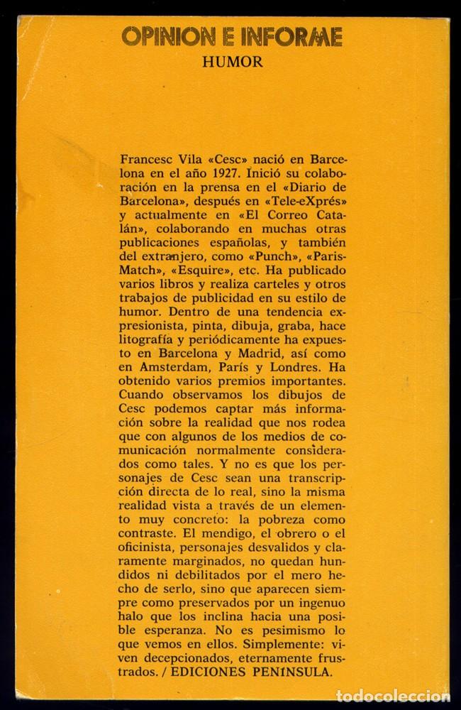 Libros de segunda mano: &laquo;CESC&raquo; [Francesc Vila Rufas]. &iexcl;Arriba Spain!. 1973. - Foto 2