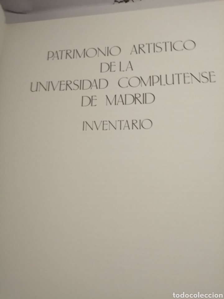 Libros de segunda mano: Patrimonio art&iacute;stico de la Universidad Complutense - Foto 3