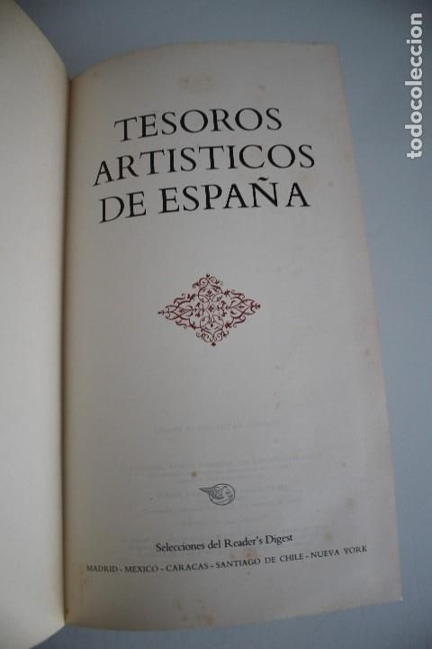 Libros de segunda mano: TESOROS ART&Iacute;STICOS DE ESPA&Ntilde;A - Foto 1
