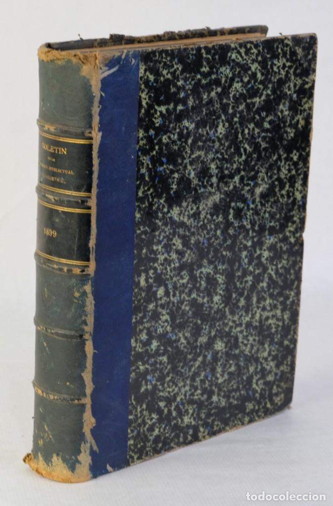 Libros de segunda mano: Bolet&iacute;n de la propiedad intelectual e industrial, 1899 - Foto 1