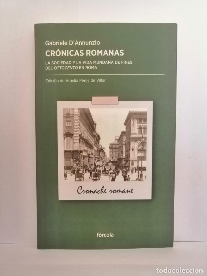 Libros de segunda mano: Cr&oacute;nicas romanas, de Gabriele DAnnunzio. - Foto 1