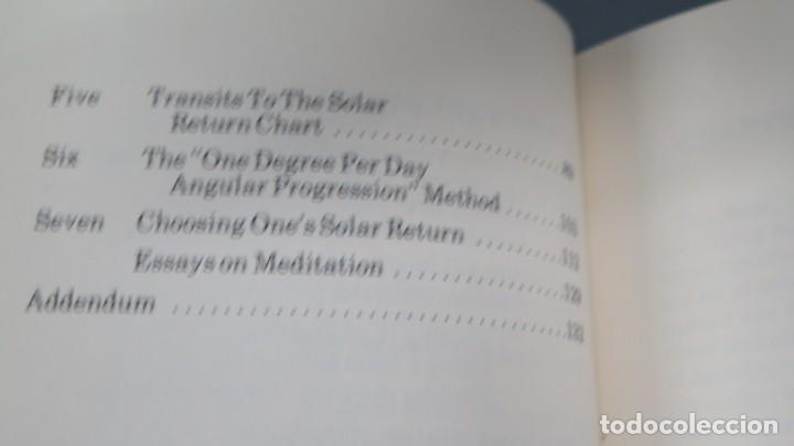 Libros de segunda mano: THE SOLAR RETURN. BOOK OF PREDICTION - Foto 3
