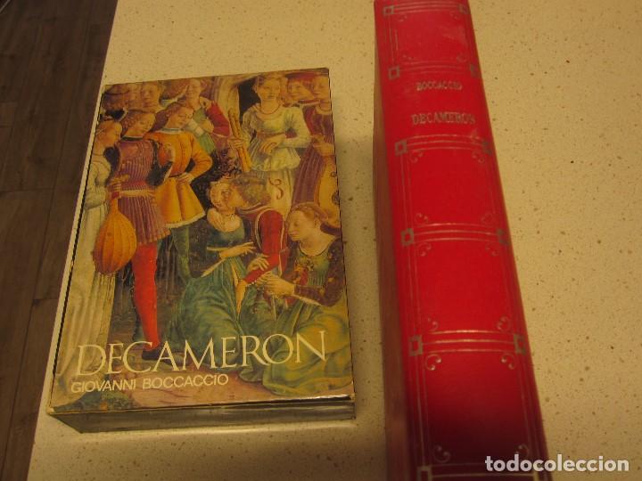 Libros de segunda mano: DECAMERON BOCCACCIO ED.NAUTA 1966 CON CAJA CONTENEDORA - Foto 1