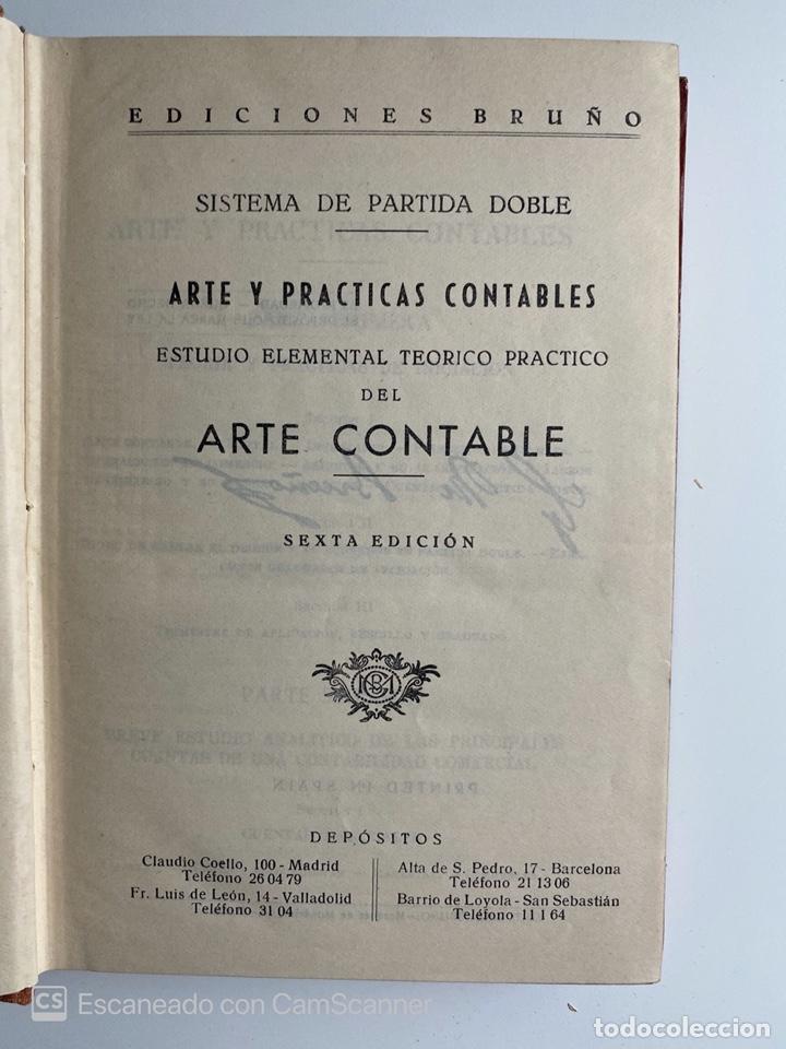Libros de segunda mano: ARTE Y PRACTICAS CONTABLES. EDICIONES BRU&Ntilde;O. 6&ordf; EDICION. MADRID. PAGS: 458 - Foto 3