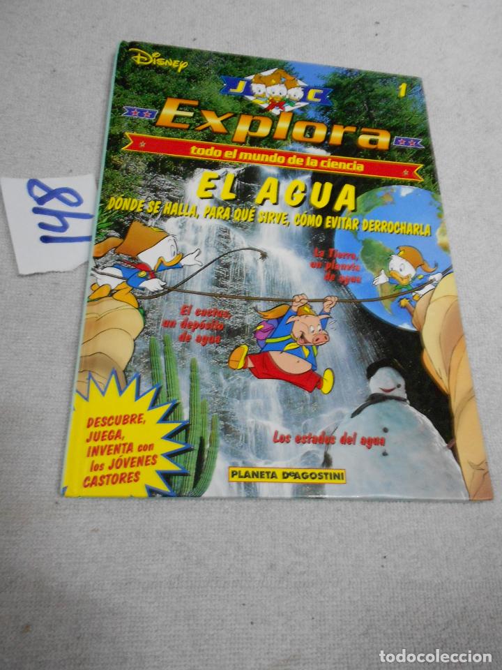Libros de segunda mano: EXPLORA - TODO EL MUNDO DE LA CIENCIA - EL AGUA - DISNEY - Foto 1