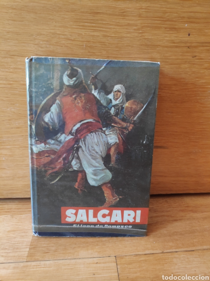 Libros de segunda mano: Salgari el Le&oacute;n de Damasco - Foto 1