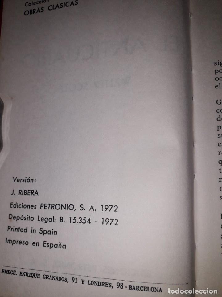 Libros de segunda mano: LIBRO 1483 EL ANTICUARIO WALTER SCOTT EDICIONES PETRONIO - Foto 2