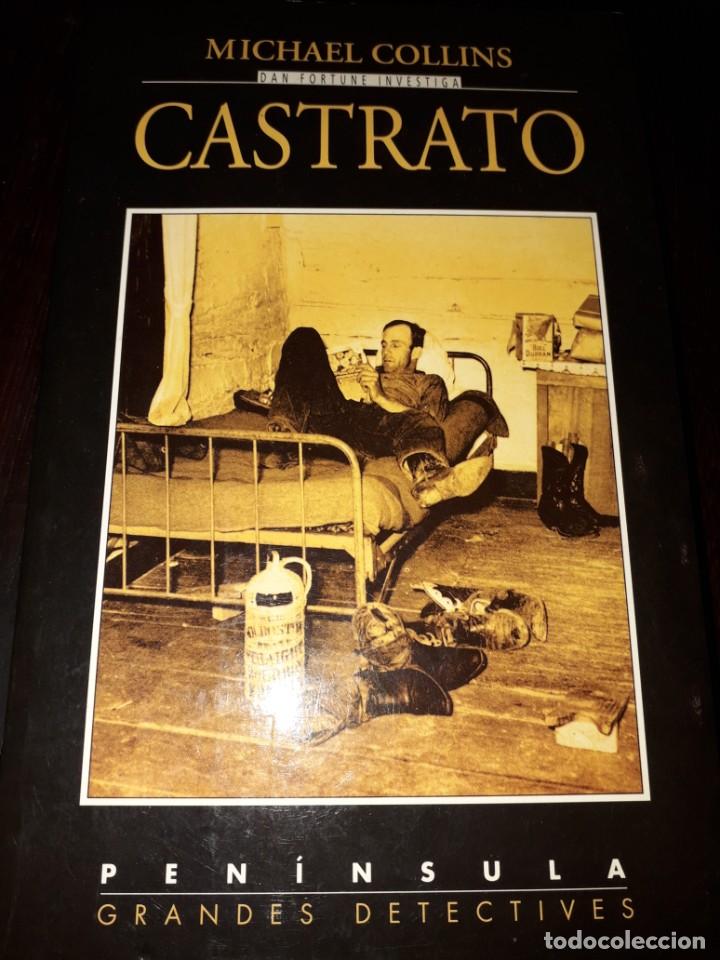 Libros de segunda mano: LIBRO 1489 CASTRATO MICHAEL COLLINS PENINSULA GRANDES DETECTIVES