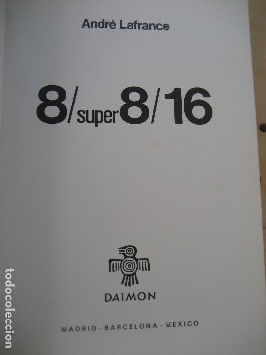 Libros de segunda mano: Super 8 /16. Ed. Daimon. 1976. Andr&eacute; Lafrance. - Foto 2