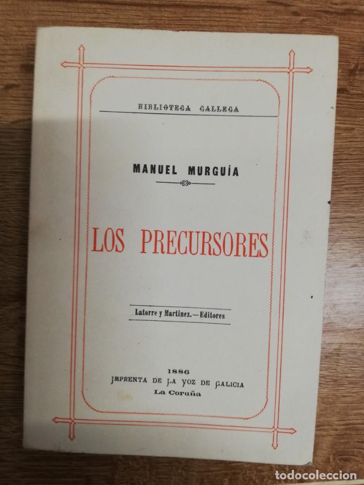 Libros de segunda mano: Los Precursores. Manuel Murgu&iacute;a. Facs&iacute;mil. 1976 - Foto 1