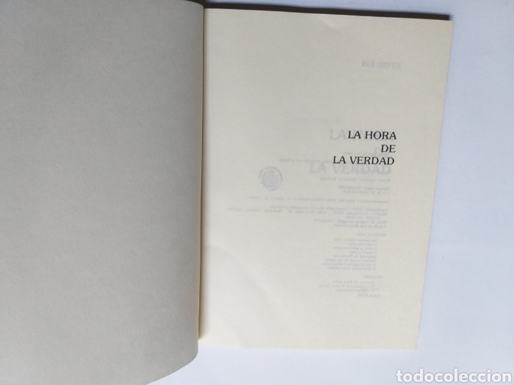 Libros de segunda mano: El hereje y La hora de la verdad Rui Neves .Omec - Foto 13
