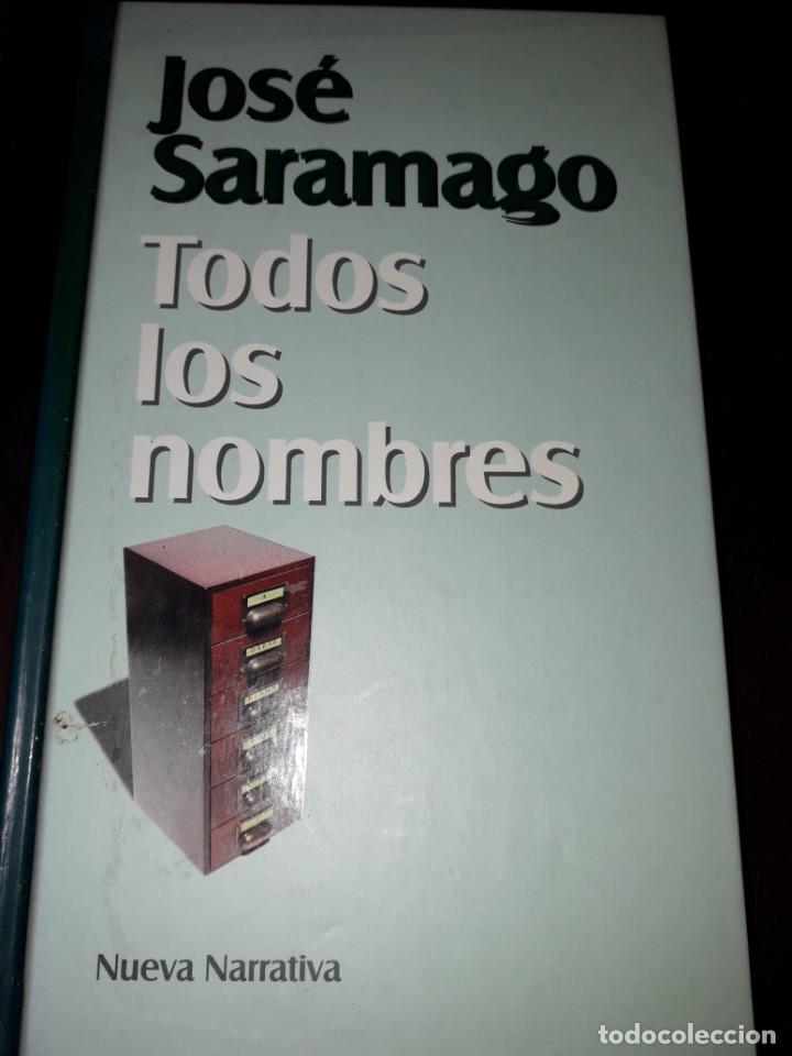 Libros de segunda mano: LIBRO 1496 TODOS LOS NOMBRES JOSE SARAMAGO - Foto 1