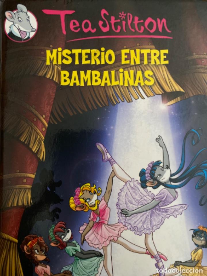 Libros de segunda mano: LIBRO TEA STILTON MISTERIO ENTRE BAMBALINAS - Foto 1
