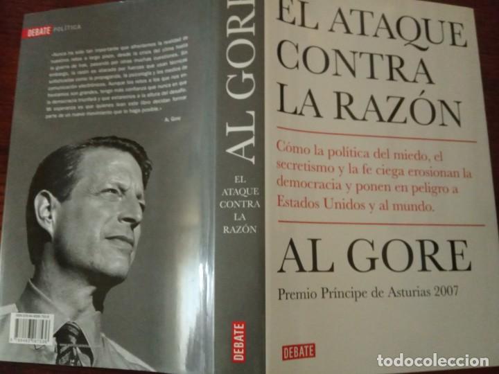Libros de segunda mano: EL ATAQUE CONTRA LA RAZON - Al Gore. - Foto 2