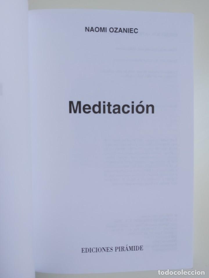 Libros de segunda mano: Aprende T&uacute; solo meditaci&oacute;n- Naomi Ozaniec - Foto 2