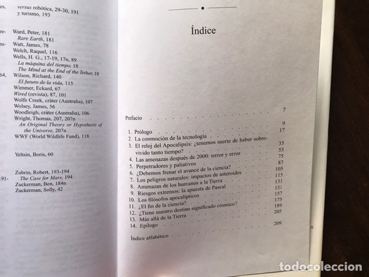 Libros de segunda mano: Nuestra hora final. Martin Rees. Cr&iacute;tica - Foto 7