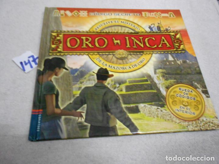 Libros de segunda mano: RESUELVE EL MISTERIO DE LA MAZORCA DE ORO - ORO INCA - CON RUEDA DE CODIGOS - Foto 1