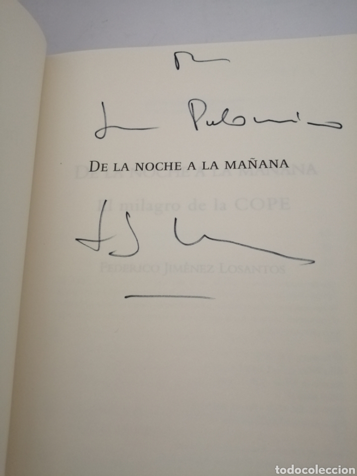 Libros de segunda mano: De la noche a la ma&ntilde;ana: el milagro de la COPE - Foto 3